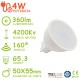 Bombilla LED G5.3 4W MR16 Blanco Neutro Trixline