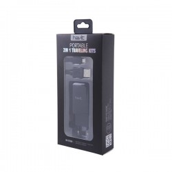 CARGADOR MICRO USB 2.1A NEGRO HAVIT