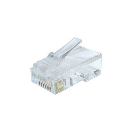 CONECTOR RJ45 CAT 6 MACHO (Bolsa 100 unidades) CABLEEXPERT 