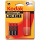 LINTERNA KODAK 9-LED FLASHLIGHT RED