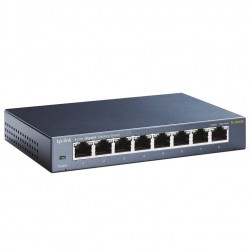 SWITCH 8 PUERTOS 10/100/1000M RJ45GIGA UNMANAGED TP-LINK