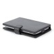 FUNDA DE TABLET CON TECLADO 7" A 7,85" + SOPORTE MICRO USB NEGRO OMEGA