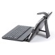 FUNDA DE TABLET CON TECLADO 7" A 7,85" + SOPORTE MICRO USB NEGRO OMEGA