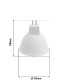 BOMBILLA LED GU5.3 MR16 7W BLANCO FRIO