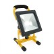 FOCO PROYECTOR LED PORTATIL CON BATERIA 20W BLANCO FRIO