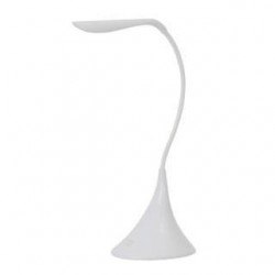 LAMPARA DE MESA 3.5W FLEXIBLE ALIM. USB O PILAS BLANCO PLATINET