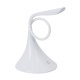 LAMPARA DE MESA 3.5W FLEXIBLE ALIM. USB O PILAS BLANCO PLATINET