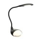 LAMPARA 6W + LAMP COMPACTA NOCHE NEGRA PLATINET