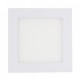 PANEL LED DOWNLIGHT 6W ALUMINIO CUADRADO FRÍO CALIDO DRIVER INSOLATED (AISLADO)