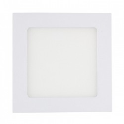 PANEL LED DOWNLIGHT 6W ALUMINIO CUADRADO FRÍO CALIDO DRIVER INSOLATED (AISLADO)