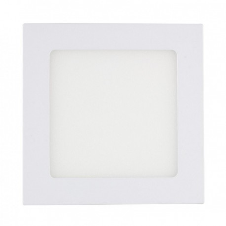 PANEL LED DOWNLIGHT 6W ALUMINIO CUADRADO FRÍO CALIDO DRIVER INSOLATED (AISLADO)