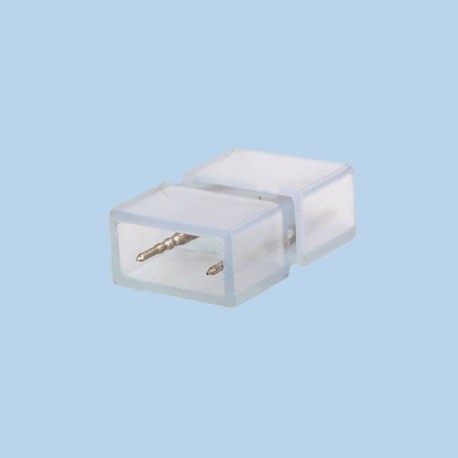 CONECTOR INTERMEDIO TIRA LED mod.2835 220V AC MONOCOLOR (PACK 10)