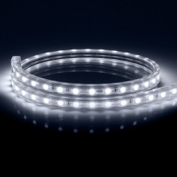 TIRA LED BLANCO FRIO METREADO *SIN RECTIFICADOR*-60 220V AC 60 LED/m 1 metro IP65.