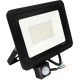 FOCO PROYECTOR LED CON SENSOR MOVIMIENTO 50W BLANCO FRIO