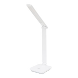 LAMPARA DE ESCRITORIO LED 5W CON BATERIA REGULABLE BLANCO PLATINET