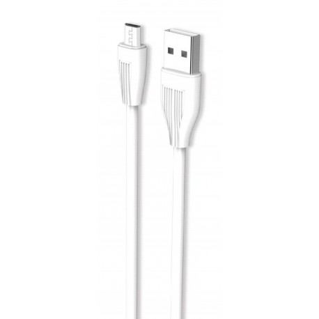 CABLE CARGA Y DATOS USB 2.0 a MICRO USB 1 METRO BLANCO AVANT