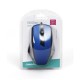 RATON USB ERGONOMICO OPTICO 1600DPI AZUL BLISTER OMEGA