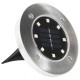 BALIZA LED SOLAR 0,20W 13CM BLANCO FRIO IP44 (PACK 2)