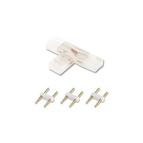 CONECTOR T TIRA LED mod.2835 220V AC MONOCOLOR (PACK 10)