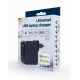 CARGADOR UNIVERSAL PARA PORTATIL 60W NEGRO GEMBIRD