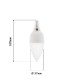 BOMBILLA LED E14 C37 6W BLANCO FRIO