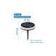 BALIZA LED SOLAR RGBIC C/SENSOR IP65