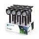 BALIZA LED SOLAR RGB 5/LED 32CM IP44