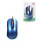 RATON XL USB OPTICO 1200DPI AZUL BLISTER OMEGA