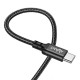 CABLE TRENZADO 60W 3A CARGA RAPIDA Y DATOS 1M USB TIPO-C A TIPO C FORCE EDITION AVANT