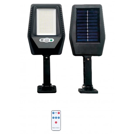 LUMINARIA LED SOLAR 20W IP67 BLANCO FRIO 6000K