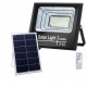 FOCO PROYECTOR LED SOLAR 100W IP66 PANEL POLICRISTALINO BLANCO FRIO