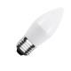 BOMBILLA LED VELA E27 C37 7W BLANCO CALIDO