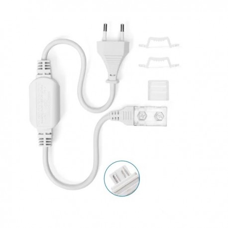 CABLE RECTIFICADOR DE CORRIENTE TIRA LED mod.2835-120&5050-60 220V AC 60/120 LED/m MONOCOLOR