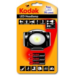 LINTERNA KODAK LED FRONTAL 70 LUMENS 3W BLISTER