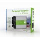 ADAPTADOR INVERSOR DC-CA TRANSFORMADOR DE COCHE A 220v POTENCIA 300W ENERGENIE by GEMBIRD