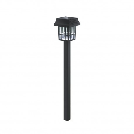 BALIZA LED SOLAR GARDEN LIGHT 07 PLASTIC TOWER LAMPSHADE 6500K