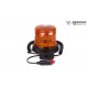 ROTATIVO LUZ LED NARANJA 12V BASE IMANTADA/ATORNILLADA BENSON