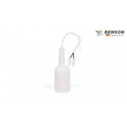 PORTALAMPARAS E27 BLANCO C/COLGADOR C/TERMINAL BENSON