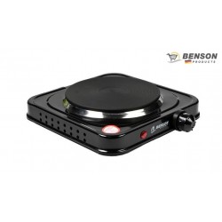 HORNILLO ELECTRICO SIMPLE NEGRO 1000W BENSON