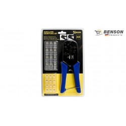 CRIMPADORA METALICA + 24 CONECTORES 