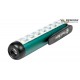 EXPOSITOR LINTERNA RECARGABLE MINI PEN TIPO BOLIGRAFO 2 EN 1 HOFFTECH GERMANY (24 UNIDADES)