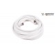 CABLE COAXIAL DE ANTENA TV MACHO/HEMBRA 5 M BENSON