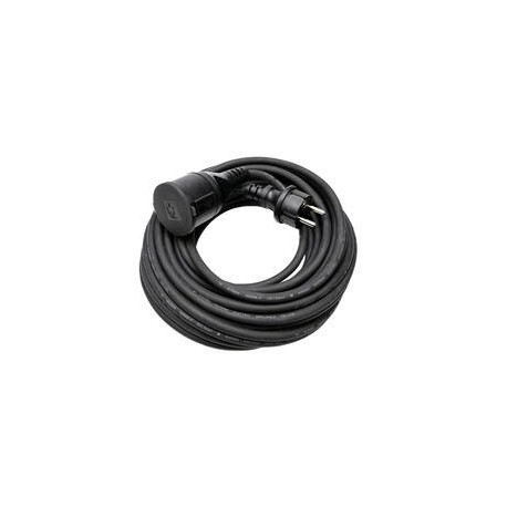 PROLONGADOR C/TAPA ALARGADERA 15M 3G 1.5MM2 IP44 NEGRO BENSON