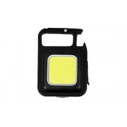 LINTERNA LLAVERO LED COB RECARGABLE C/IMAN C/GANCHO 