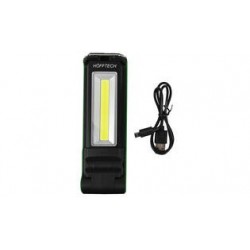 LINTERNA DE TRABAJO LED COB RECARGABLE/POWER BANK/BASE IMANTADA/CON GANCHO 