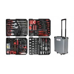 MALETIN CARRO TROLLEY DE HERRAMIENTAS 186 PIEZAS 