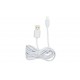 CABLE CARGA Y DATOS USB 2.1 A LIGHTNING IPHONE 1 METRO BLANCO BENSON