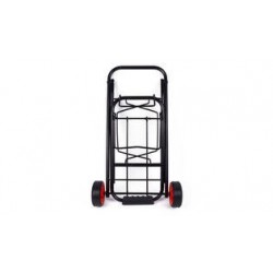 CARRO ESCOLAR PORTAMOCHILAS Y MALETAS PLEGABLE NEGRO MAX. 25KG