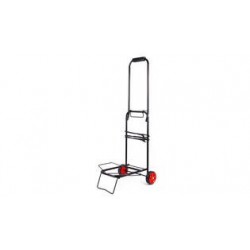 CARRO ESCOLAR PORTAMOCHILAS Y MALETAS PLEGABLE NEGRO MAX. 25KG