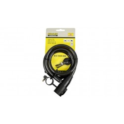 CANDADO CABLE ACERO 390 Ø12 X 1200MM COLORES SURTIDOS 